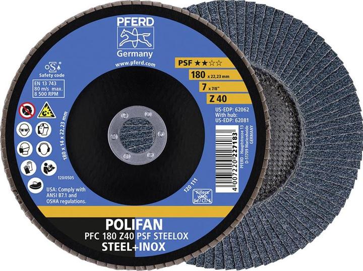 Actual product image Pferd POLIFAN serrated lock washer PFC 40 PSF STEELOX (40)