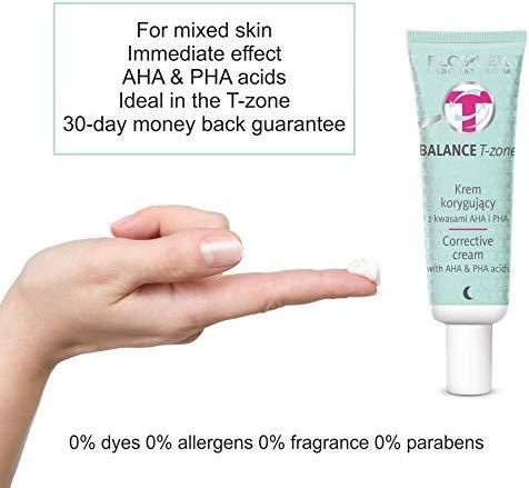 Produktbild Floslek Balance T-Zone face cream corrective 50ml (50 ml, 24h Creme)