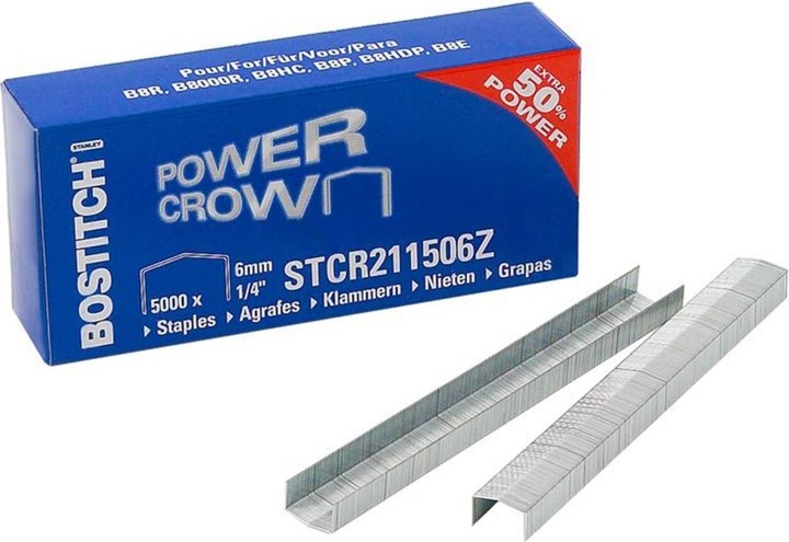 Actual product image Bostitch Staples STCR2115 1/4 (SB8) (5000 x)