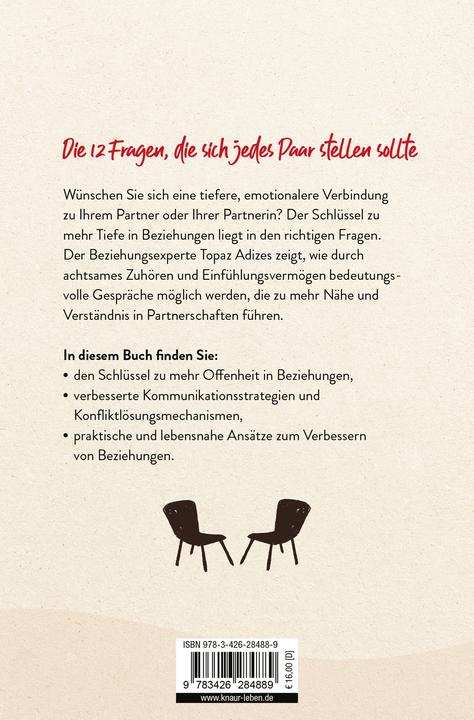 Produktbild 12 Fragen für die Liebe (Deutsch, Topaz Adizes, 2024)