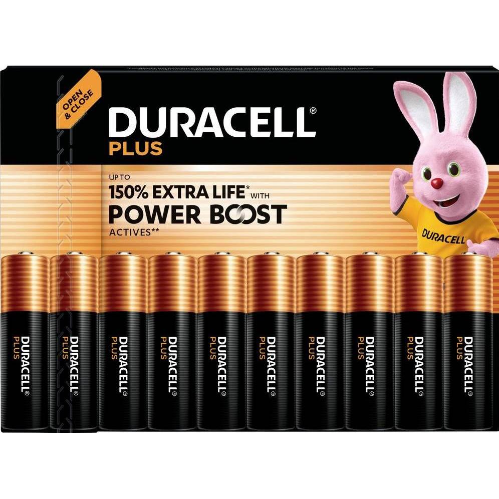 Duracell Plus Power Boost Mignon (AA)-Batterie 1.5 V 40 St. (40 pz., AA), Batterie + pile