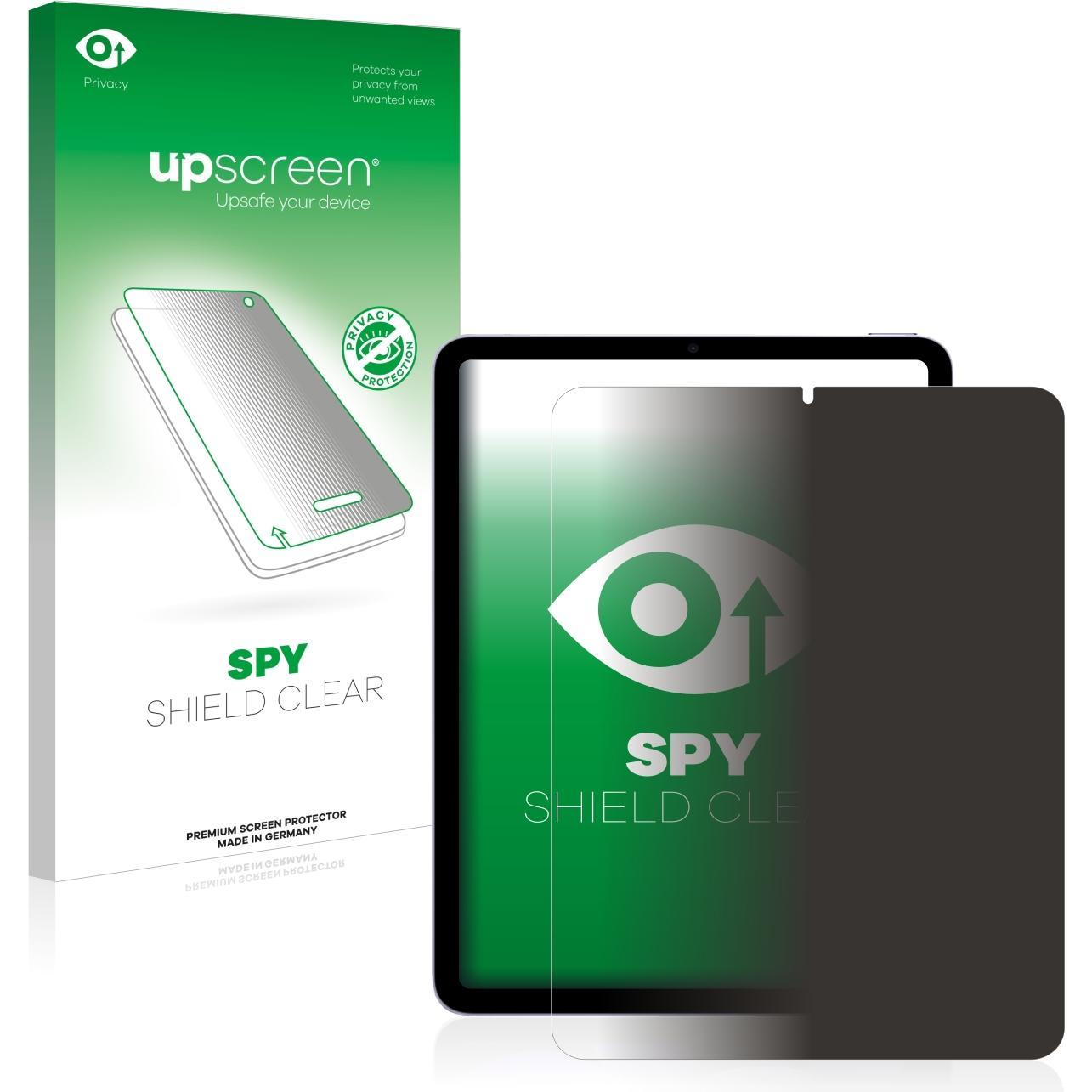 upscreen Spy Shield Blickschutzfolie (1 Stück, IPad Air 5 WiFi 2022 (5. Generation)), Tablet Schutzfolie