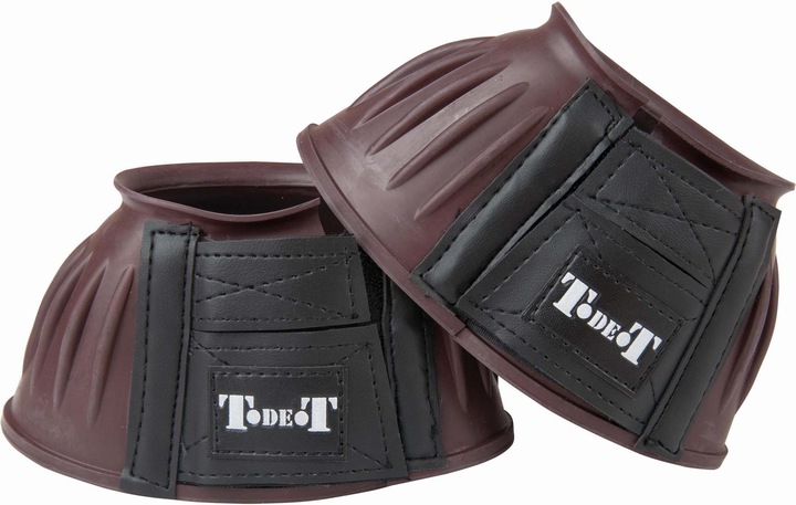 Actual product image TdeT Bell Boots with velcro