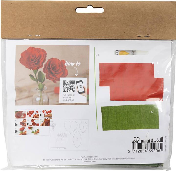 Actual product image Creativ Company Mini Craft Kit Crepe Paper (105 g/m², 1 x)
