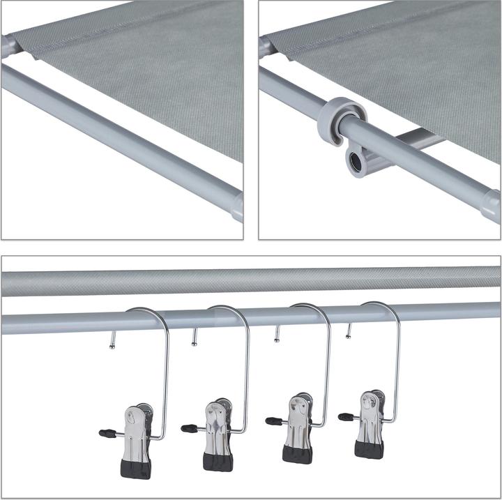 Actual product image Relaxdays Baylee (60 x 30 x 154 cm)