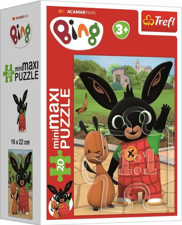 Actual product image Trefl Puzzle Bing: Bing and Flop 20 pieces (20 pieces)