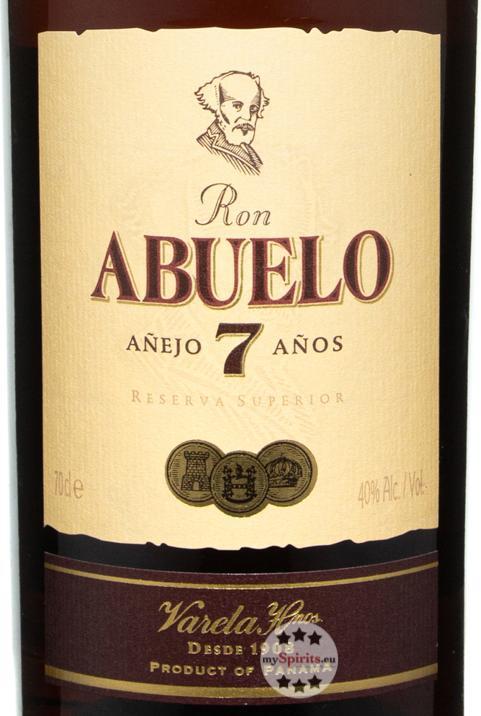 Produktbild Ron Abuelo Añejo 7 años (1 x 70 cl)