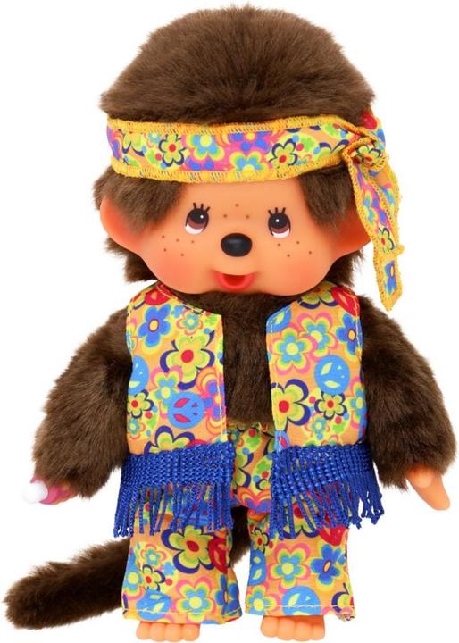Monchhichi plush figure Flower Power boy 20cm (20 cm)