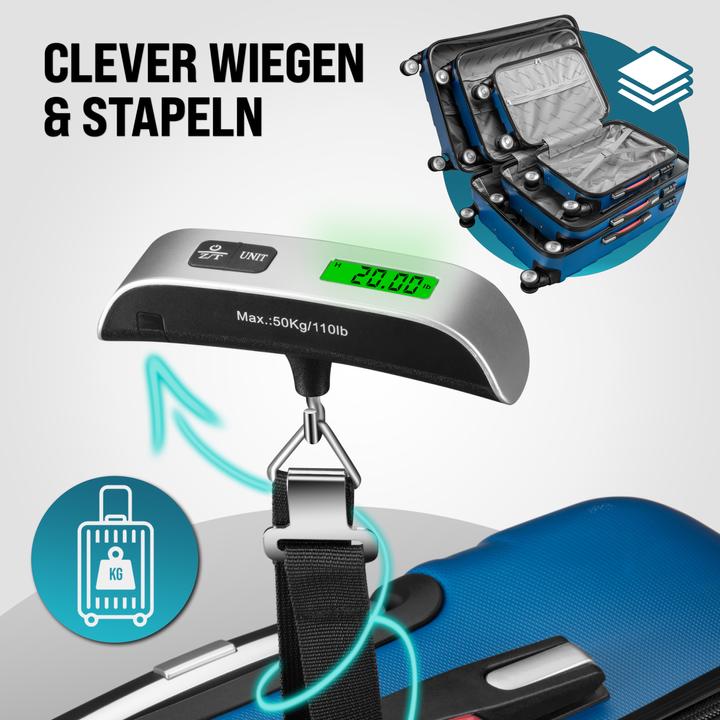 Image du produit Monzana Valise rigide Serrure TSA Lot de 3