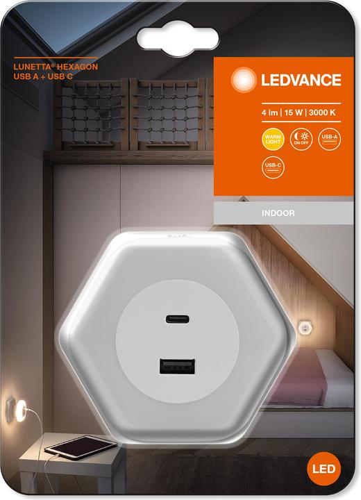 Immagine prodotto Ledvance Lunetta Hexagon USB A&C