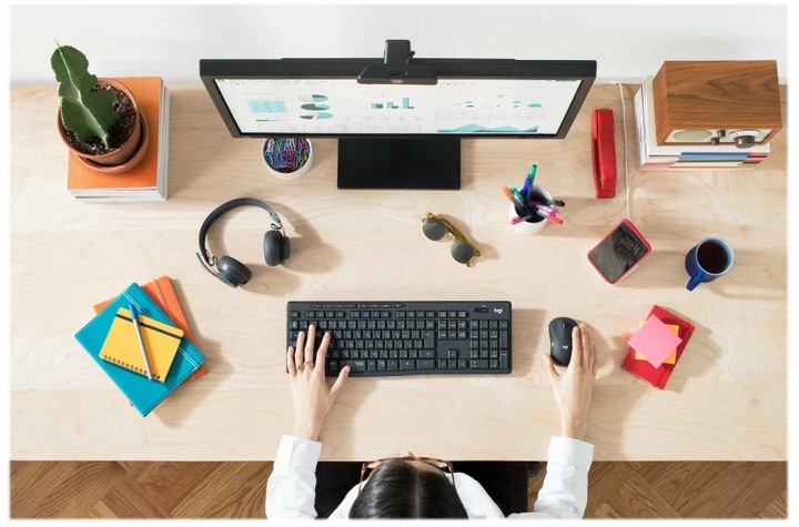 Produktbild Logitech MK295 Silent (DE, Kabellos)