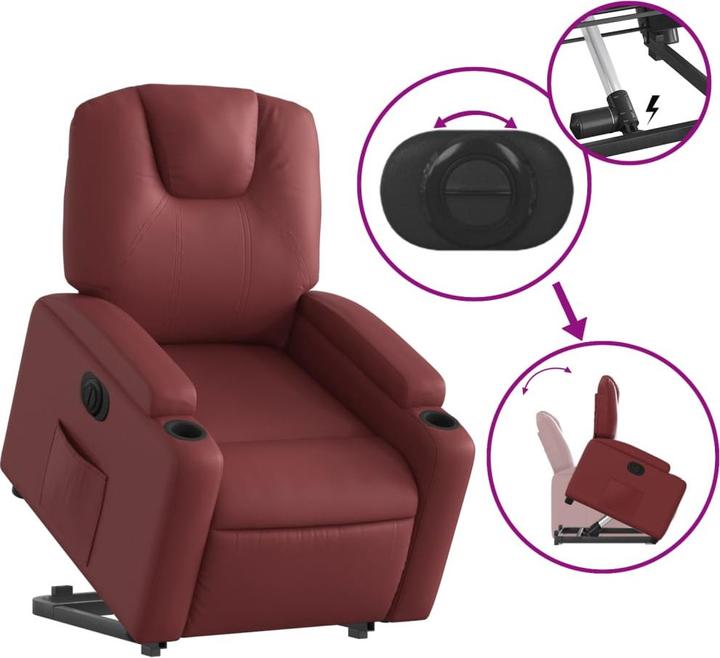 Immagine prodotto vidaXL Relaxsessel mit Aufstehhilfe