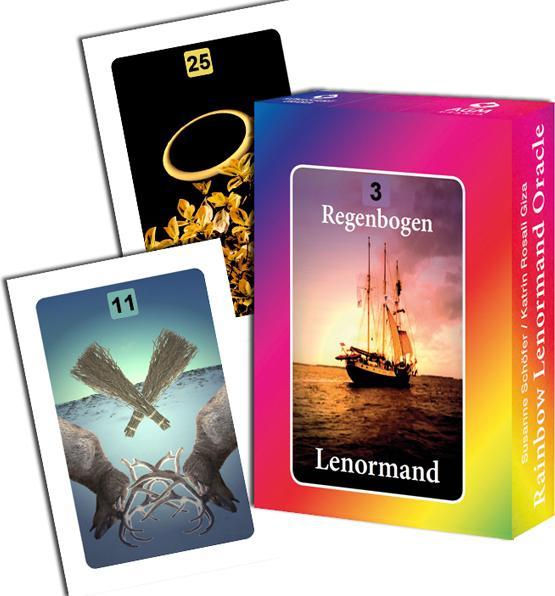 Produktbild Regenbogen Lenormand (Deutsch, Englisch)