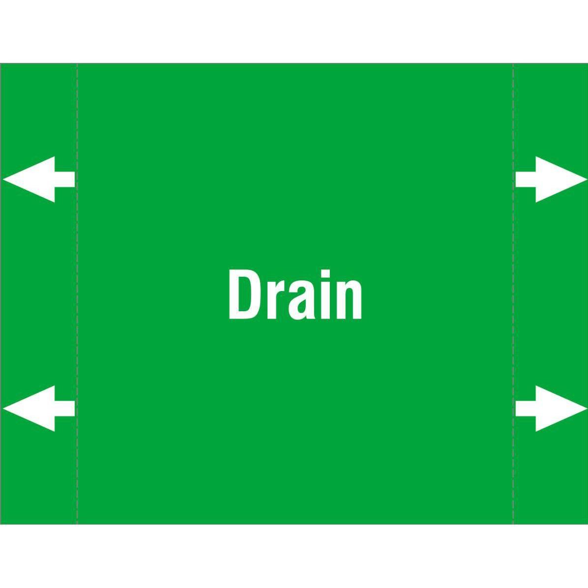 Brady, Etiketten, ISO 20560 Pipe Markers - Water