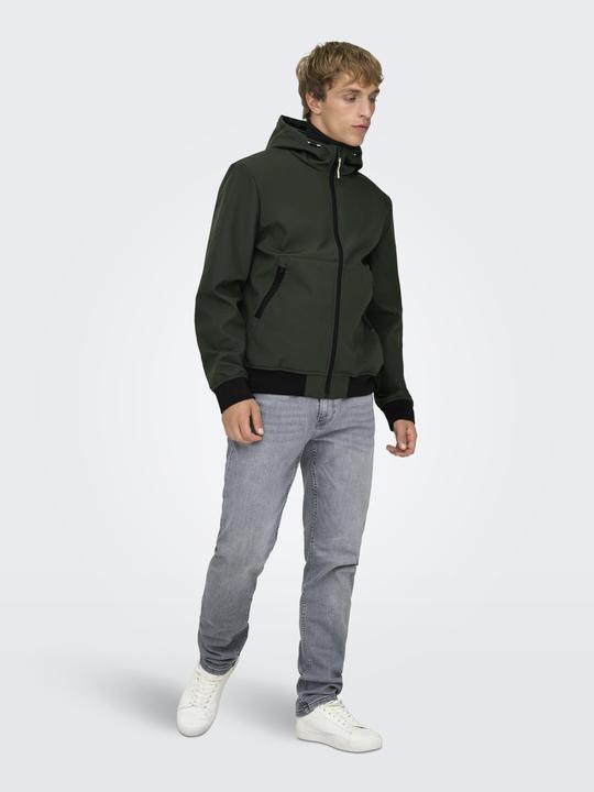 Produktbild Only & Sons Onsbowie Softshell Bomber Otw Noos (S)