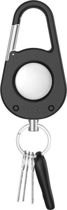 Produktbild Tech-Protect Slidelock Karabiner Schlüsselanhänger Apple Airtag 1 / 2 Schwarz