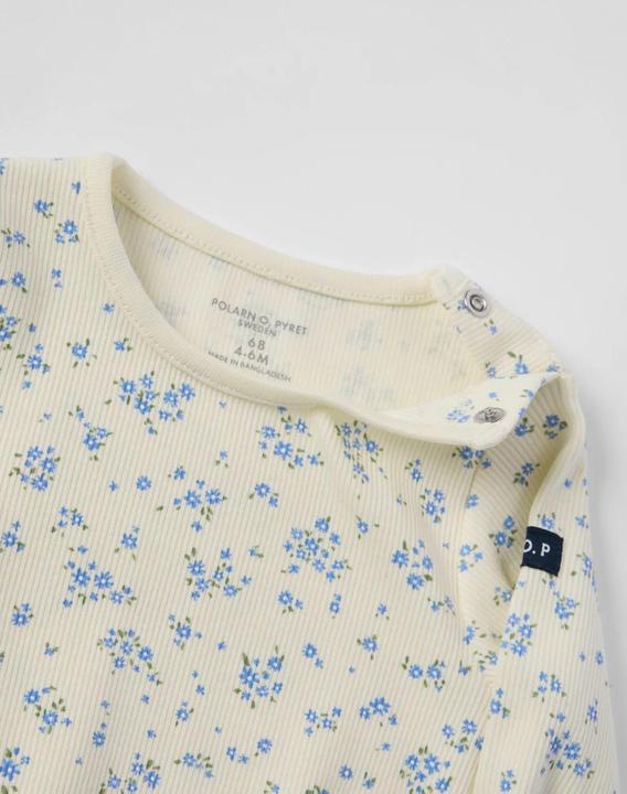 Produktbild PO.P Baby-Langarmbody mit Blumen-Print (80)