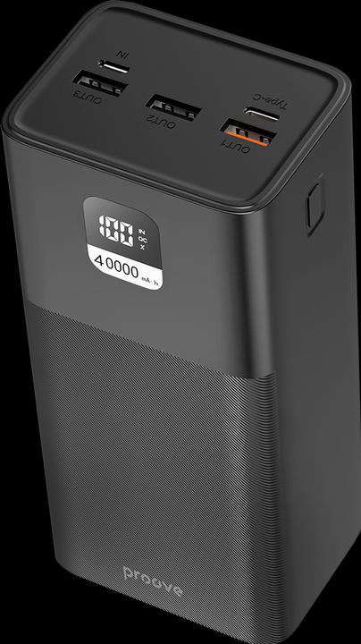 Actual product image Proove power bank Giant 100W 40000mAh black (40000 mAh, 100 W)