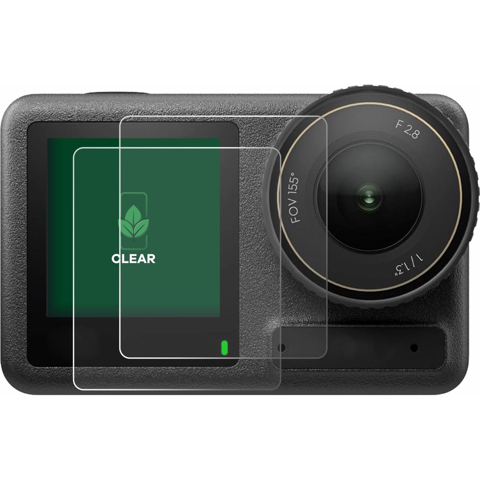 Thumbnail - ScreenLeaf Schutzfolie nachhaltiger Displayschutz Displayschutzfolie Folie Klar Transparent (Osmo Action 4), Action Cam ...