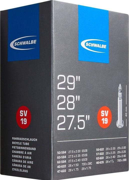 Image du produit Schwalbe Sv19 (Presta (SV), 27.5", 28", 29", 40 mm)