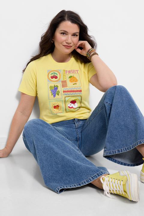 Produktbild Joe Browns Graphic Tee with Mosaic Fruit Print (40)