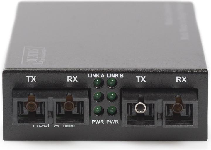 Image du produit Digitus Convertisseur de média multimode à monomode Gigabit SC à SC Longueur d'onde 850nm 1310nm jusqu'à