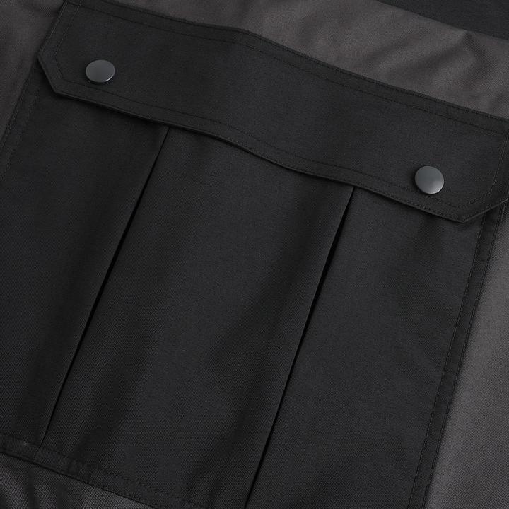 Produktbild Dreamscape Snowboardhose Latzhose Erwachsene wasserdicht - 500 schwarz (L)