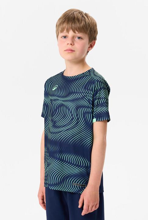 Image du produit Kipsta Maillot de football CLUB Wavy Noir et Vert Junior (122)