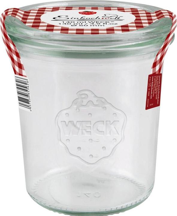 Actual product image Weck Sterilising jars (1 pcs., 0.14 l)