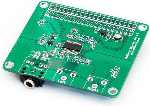 Produktbild HiFiBerry DAC+ mit 3,5mm Klinken-Ausgang