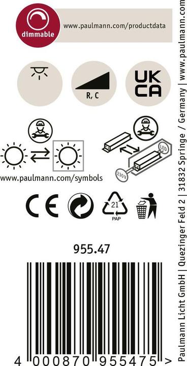 Actual product image Paulmann URail Spot Zeuz (2770 lm)