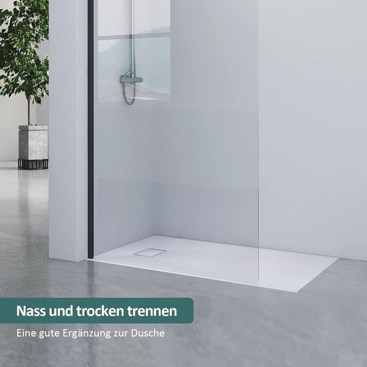 Produktbild Emke Duschwanne aus SMC, 90x140cm, Rechteckig, Pflegeleicht und Rutschhemmend, Einfache Installation