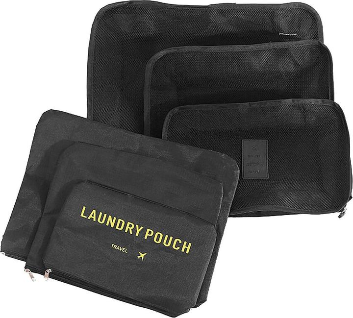 Immagine prodotto JTI Borse da viaggio - varie dimensioni - 6 pezzi - grigio (Custodia)