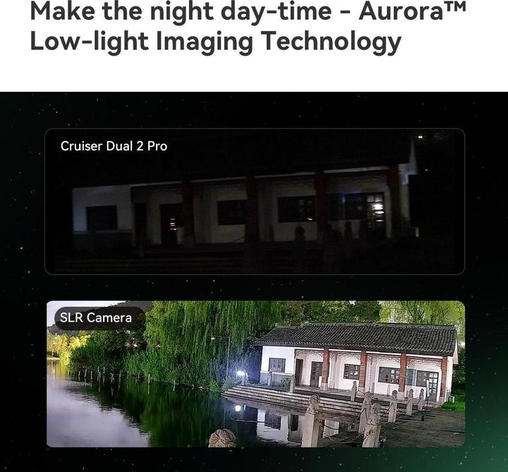 Productafbeelding Imou WRL CAMERA 4+4MP CRUISER DUAL2/PRO IPC-S7XFP-8U0WED (2560 x 1440 Pixels)