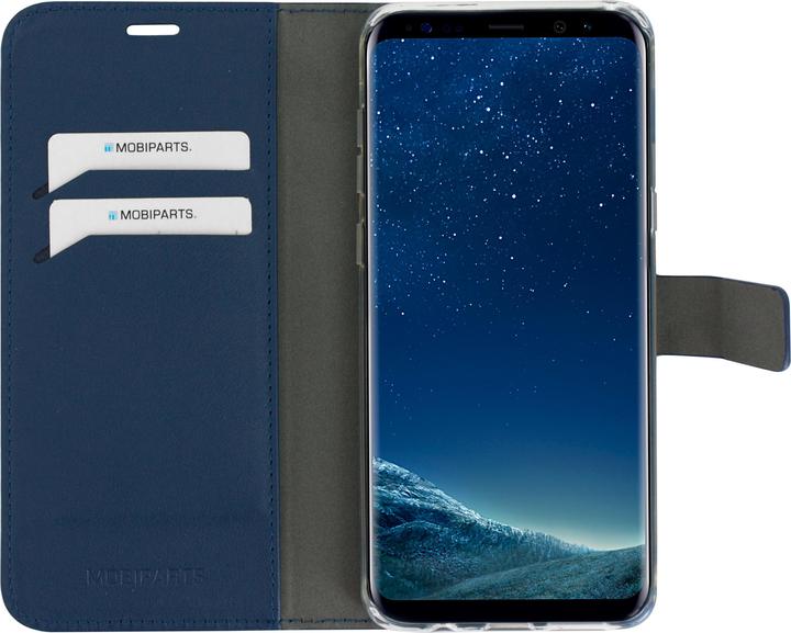 Actual product image Mobiparts Classic Wallet Case Samsung Galaxy S8 Plus Blue (Samsung Galaxy S8+)