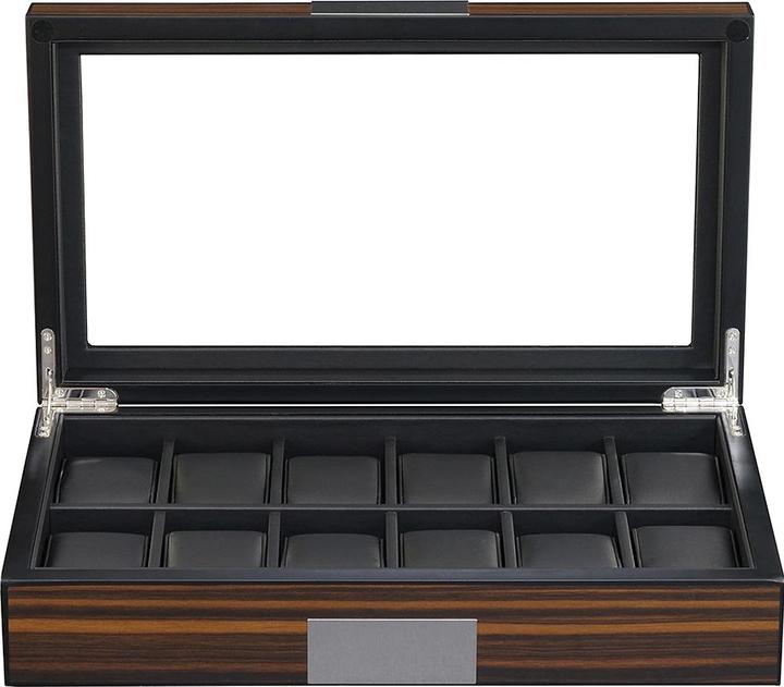 Actual product image Rothenschild Watch box RS-2377-12EB for 12 watches ebony