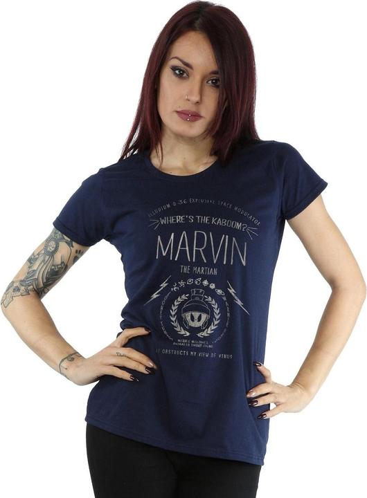 Immagine prodotto Looney Tunes Marvin The Martian Where's The Kaboom Maglietta Donna (L)