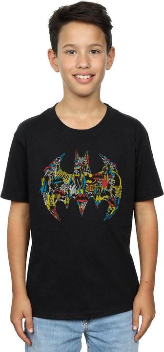 Produktbild Batman Batgirl Logo Collage TShirt Jungen (128)