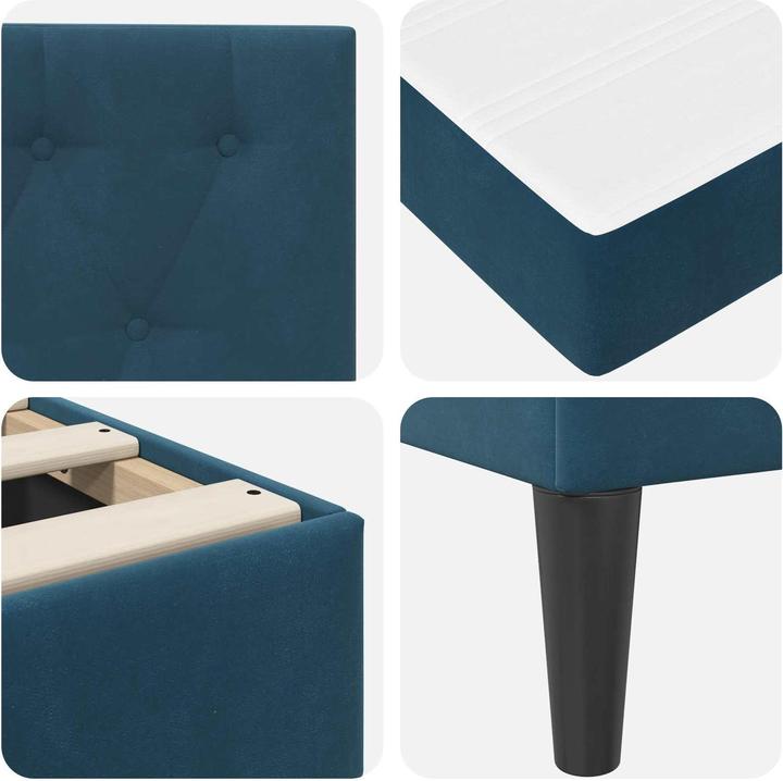 Image du produit vidaXL Modernes Bett (100 x 200 cm)