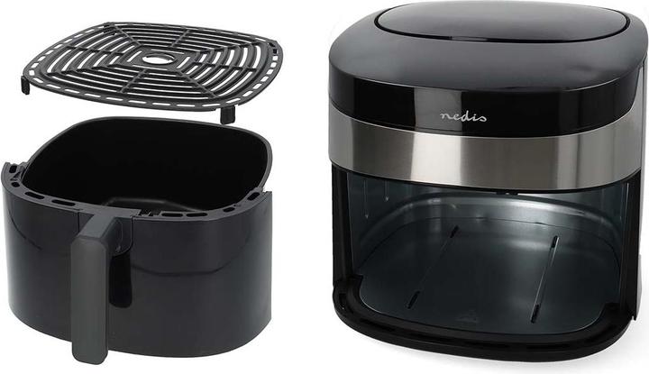 Produktbild Nedis SmartLife Heissluftfritteuse Wi-Fi | 7,2 l | Timer: 240 min | Anzahl voreingestellter Programme: 8 |