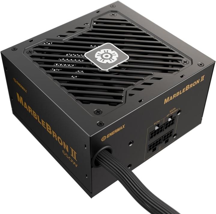 Actual product image Enermax Alimentation ATX MarbleBron II - 650W (Noir) (650 W)