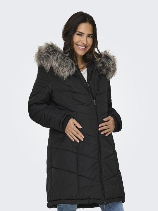 Immagine prodotto Only Maternity Cappuccio Polsini a coste Cappotto Cappotto (XL)