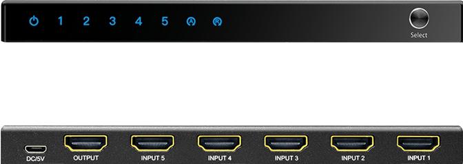 Produktbild LogiLink Switch HDMI 5x1 Port