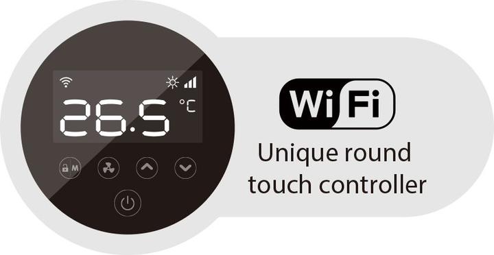 Immagine prodotto Aqua Forte AQUAFORTE Mr. Silence Full Inverter Wärmepumpen - MS130 13,0 kW, 35-65m3