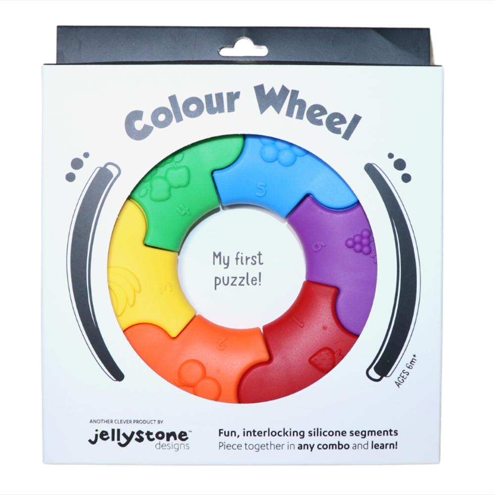 Thumbnail - Jellystone Designs Colour Wheel Puzzle - rainbow (JSD0417)