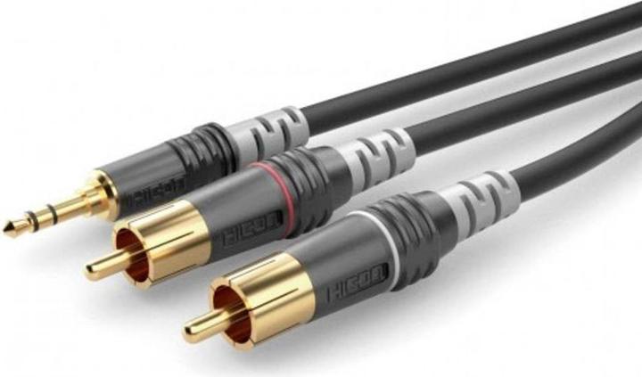 Sommer Cable HBA-3SC2-0600 Jack / RCA audio connection cable (2x RCA plug (6 m, Cinch)