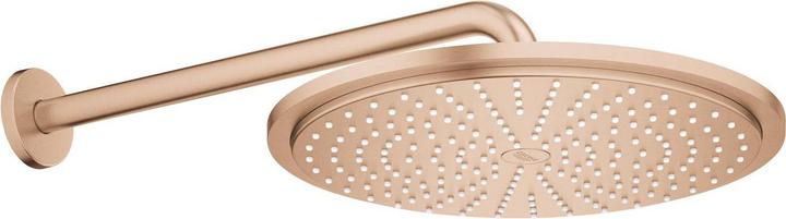 Actual product image Grohe Overhead shower set Rainshower Cosmopolitan 310 26066DL0 31 cm incl. shower arm 38 cm warm (1 Beam type, 8 l/min)