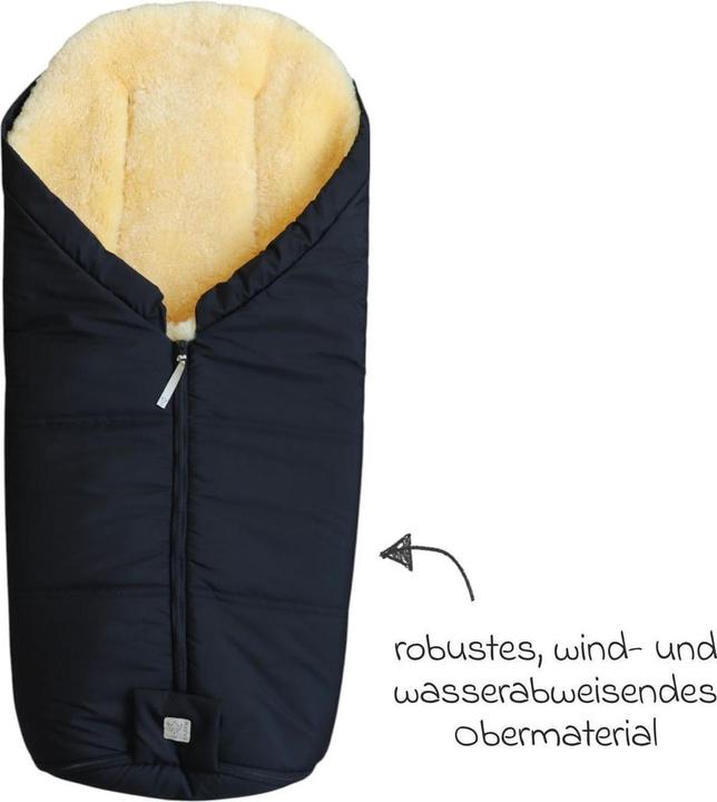 Image du produit Kaiser Baby Kaiser Lammfell Fusssack Iglu 2.0, black