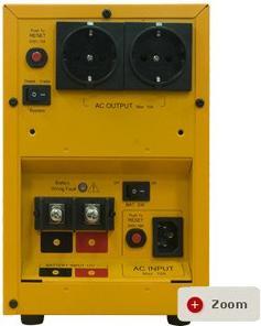 Actual product image Cyberpower CPS1000E Uninterruptible Power Supply (UPS) Double conversion (online) 1000 VA 2 AC outputs (1000 VA, 700 W, Online double converter UPS)