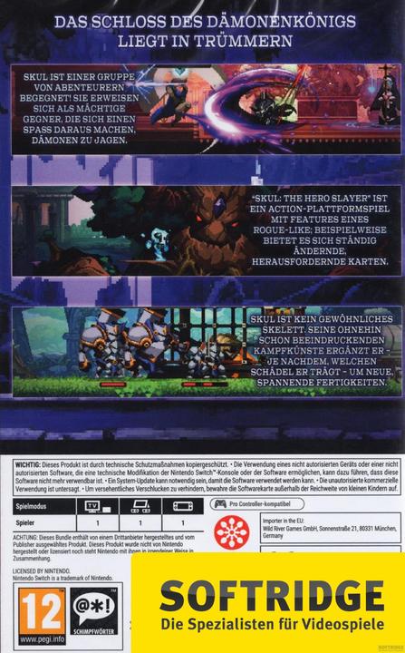 Actual product image Sold Out Skul: The Hero Slayer (Switch, DE)